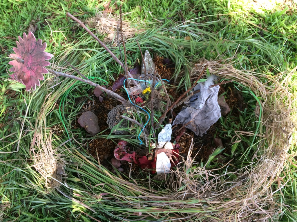 <strong>Grief nest</strong>
<p>Mountain View Cemetery, April 2018</p>